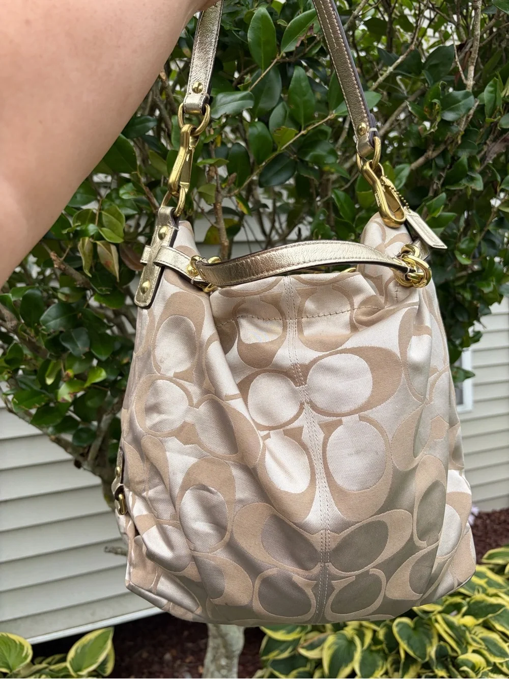 Coach Brooke Hobo F16619 Purse Rare READ
